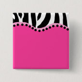 Funky Zebra Button (Voorkant)