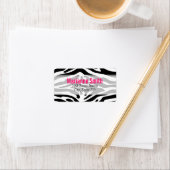 Funky Zebra Etiket (Insitu)