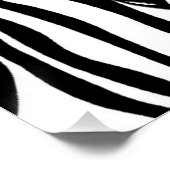 Funky Zebra Poster (Hoek)