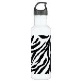 Funky Zebra Print Gym Waterfles (Voorkant)