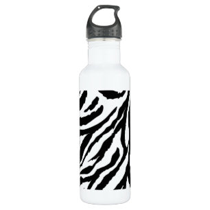 Funky Zebra Print Gym Waterfles