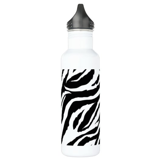 Funky Zebra Print Gym Waterfles (Links)