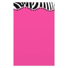 Funky Zebra Stationery