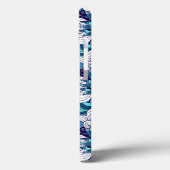 Funky Zeeschelp Patroon Case-Mate iPhone Case (Achterkant / Links)