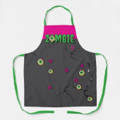 Funky Zombie Eyeball Poppin' Funny Schort (Voorkant)