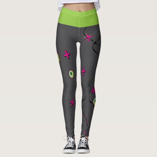 Funky Zombie! Zombie XOXO Leggings (Voorkant)