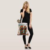 Funky Zonnebril Op Teenslippers In Oceaansurf Tote Bag (Op model)