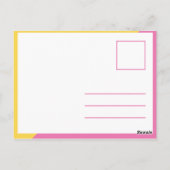 Funky Zuster Citaat Briefkaart (Achterkant)