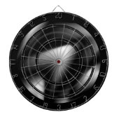 Funky Zwart-wit Classic Dart Board Dartbord (Voorkant)