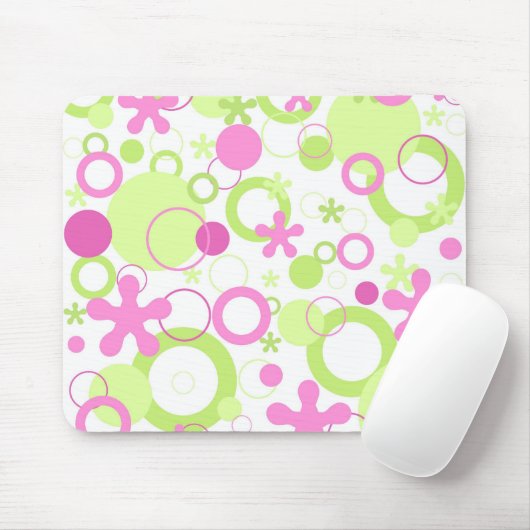 Funkybloemen - Mousepad Muismat (Met muis)
