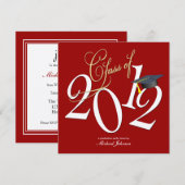 FunkyClass of 2012 (Red/Metallic Silver) Kaart (Voorkant / Achterkant)
