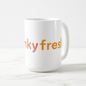 Funkyfresh.com Officiële logo mok (Voorkant rechts)