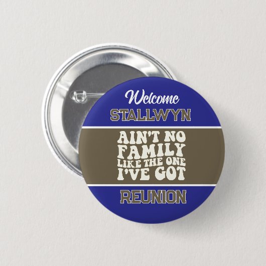Funloving Family Reunion Button (Voorkant /achterkant)