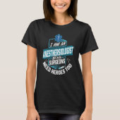 Funn Anesthesiologist Anesthesia Nurse Anesthesia T-shirt (Voorkant)