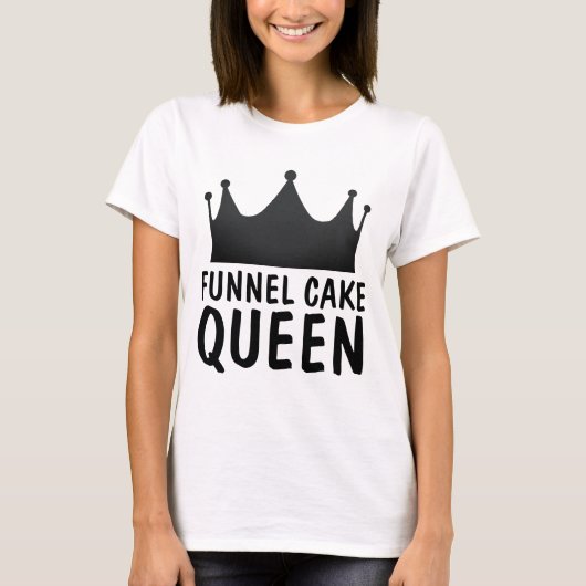 FUNNEL CAKE QUEEN T-Shirts en sweatshirts (Voorkant)