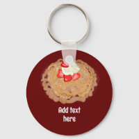 Funnel Cake Serving with Cream - Voeg een grappige