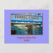 Funnel Cakes Briefkaart (Voorkant)