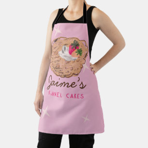 Funnel Cakes Voedselwagen Bakker Bedrijf Schort