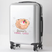 Funnel Cakes Voedselwagen Bakker Bedrijf Sticker (Koffer)