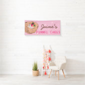 Funnel Cakes Voedselwagen Bakkerij Zakelijk  Spandoek (Insitu)