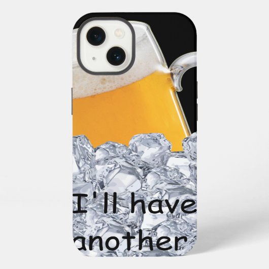 Funnie bier voor mannen iPhone hoesje (Achterkant)