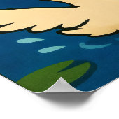 Funnie Eend Comic - Gaat Volledig Zwaan Meme Poster (Hoek)