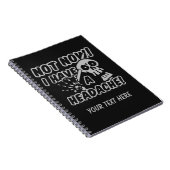 Funnie Hoofdpijn notitieboeken (Rechterzijde)
