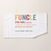 Funnie oom Definition, Geweldige Legend Hero Bad Handdoek (Handdoek)