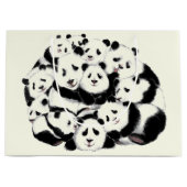 Funnie Panda cadeautas tas (Voorkant)