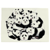 Funnie Panda cadeautas tas (Achterkant)