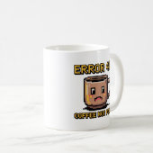 Funnie Programmer Mok - Fout 404 Koffie Niet Gevon (Voorkant rechts)