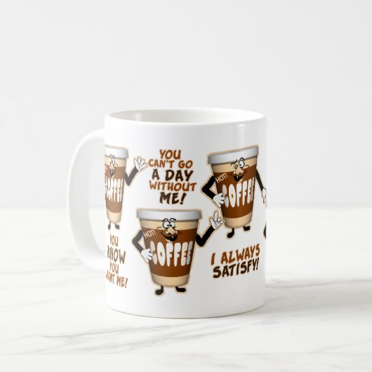 Funniest Coffee Mok (Voorkant links)