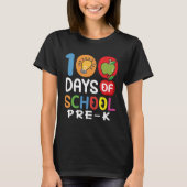 Funny 100 Days Of School And Still Poppin 100th Pr T-shirt (Voorkant)