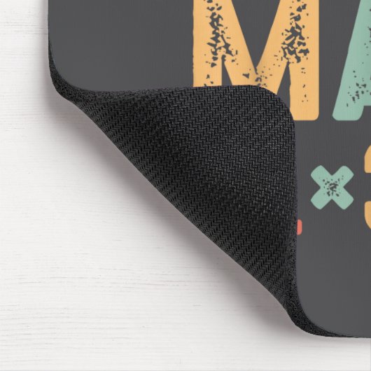 Funny 100 Days School Math Equation Do The Math 10 Muismat (Hoek)