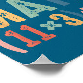 Funny 100 Days School Math Equation Do The Math 10 Poster (Hoek)