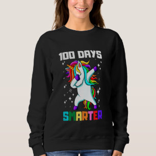 Funny 100 Days Smarter 100th Day Of School Dabbing Trui