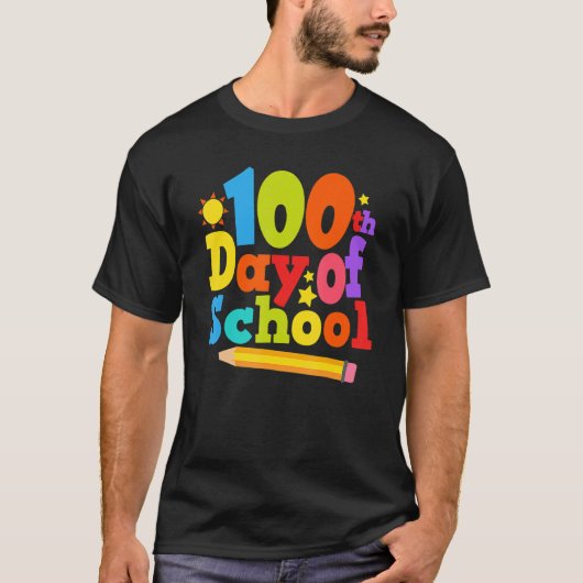 Funny 100 Days Smarter Shirt Happy 100th Day Of Sc (Voorkant)