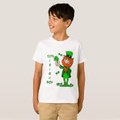 Funny 100% Irish Boy T-shirt (Voorkant volledig)