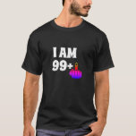 Funny 100th Birthday Gift, 99 plus één T-shirt<br><div class="desc">Grappig 100ste verjaardagscadeau, 99 Plus één Vier een bijzondere mijlpaal met ons exclusieve 100ste verjaardag Shirt! Dit speciale kledingstuk is ontworpen om de ongelooflijke reis van het bereiken van 100 jaar oud te eren en dient als een gedenkwaardige aandenken voor een gedenkwaardige gelegenheid. 100ste, 100ste, 100ste, 100ste, 100, 100ste, 100ste,...</div>