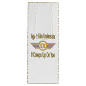 Funny 100th Birthday Gifts - Leeftijd is als onder Wijn Cadeautas (Voorkant)