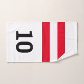 Funny 10-pins voor rechtse Bowlers Bowling Handdoek (Handdoek)