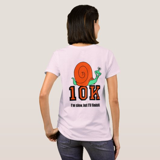 Funny 10K T-shirt (Achterkant volledig)