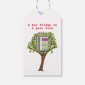 Funny 12 dagen kerstfeestdag cadeau-Label Cadeaulabel (Voorkant)