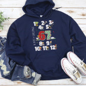 Funny 12 Days of Christmas 67 Six Seven Meme Black Hoodie