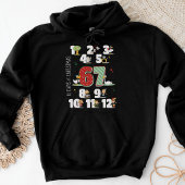 Funny 12 Days of Christmas 67 Six Seven Meme Black Hoodie