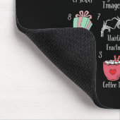 Funny 12 Days Of Radiology Christmas Radiate Xray  Muismat (Hoek)