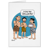 Funny 13th Cake with Fire Birthday (Voorkant)