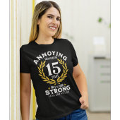 Funny 15th Anniversary for couples T-shirt