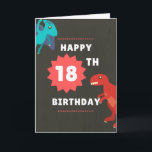Funny 18th Birthday Kaart - Immature<br><div class="desc">Ken je een jongere die 18 wordt, maar wiens mentale volwassenheid vaak jonger lijkt dan hun leeftijd? Deze 18e verjaardagskaart is ontworpen voor een lach, met de buitenkant die is ontworpen om eruit te zien als een verjaardagskaart die aan een jong kind wordt gegeven. Het bericht hierbinnen luidt: "Ik weet...</div>