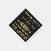 Funny 1963 Birthday Man Myth Legend Servet (Hoek)